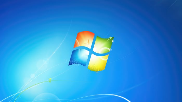 Microsoft Windows 7 Logo 4K