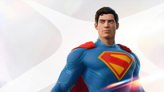 Superman in Fortnite 4K