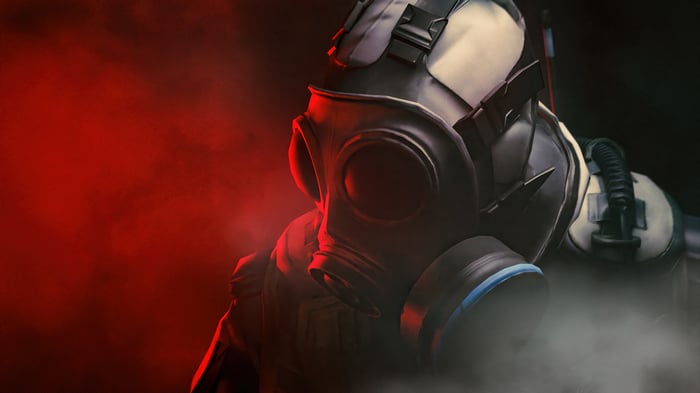 Rainbow Six Siege Gas Mask Character 4K