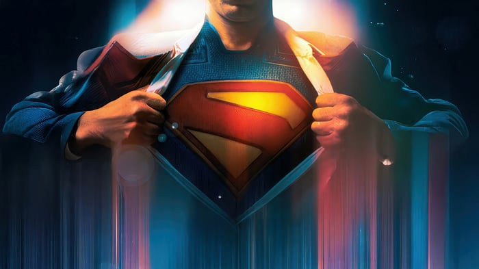 Superman 4K Movie Poster