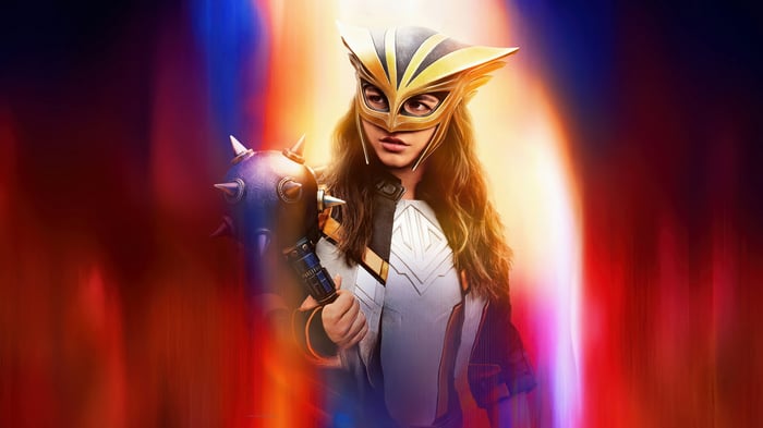 Hawkgirl with Mace 4K