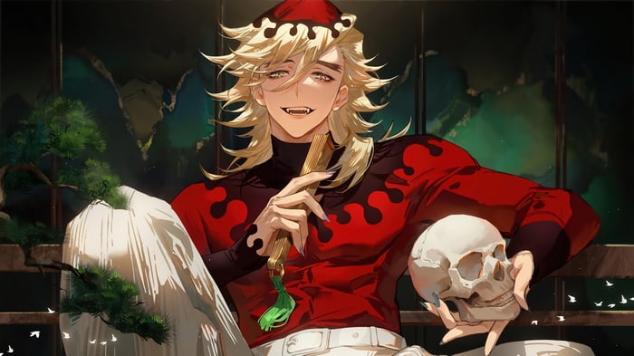 Doma from Demon Slayer Kimetsu no Yaiba 4K