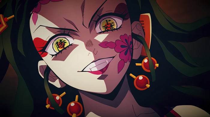 Daki from Demon Slayer Kimetsu no Yaiba 4K