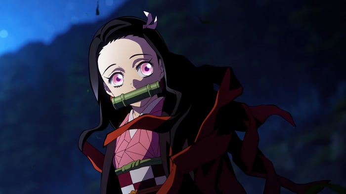 Nezuko Kamado from Demon Slayer Kimetsu no Yaiba 4K