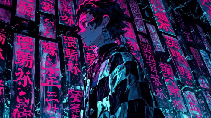 Tanjiro Kamado in Demon Slayer Kimetsu no Yaiba 4K