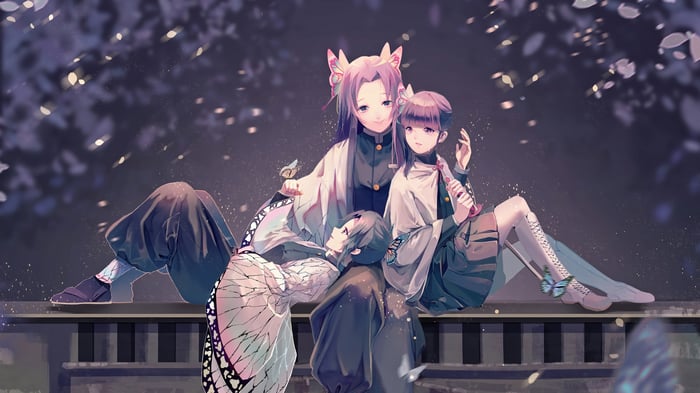 Demon Slayer: Shinobu, Kanae, and Kanao