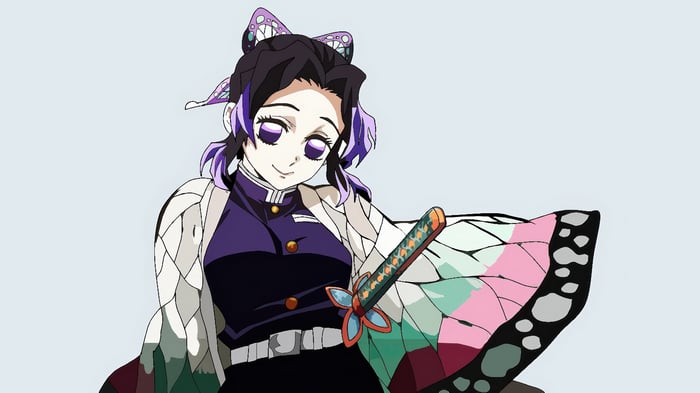 Shinobu Kocho from Demon Slayer Kimetsu no Yaiba 4K