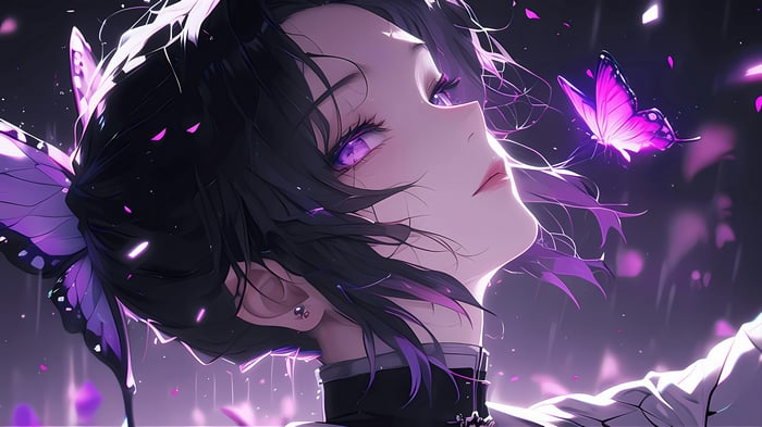 Shinobu Kocho from Demon Slayer Kimetsu no Yaiba 4K