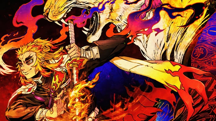 Kyojuro Rengoku Demon Slayer 4K