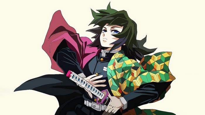 Giyu Tomioka from Demon Slayer Kimetsu no Yaiba 4K