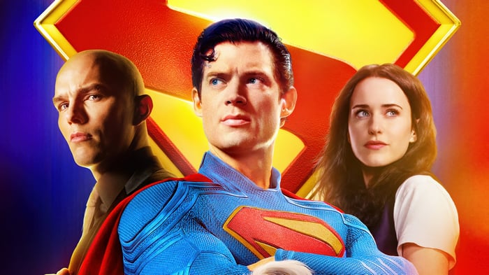 Superman, Lex Luthor, and Lois Lane 4K