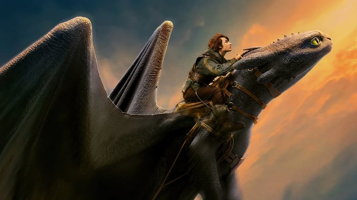 How to Train Your Dragon: Hiccup and Toothless in 4K