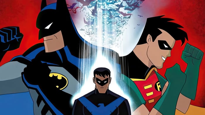 Batman, Robin, and Nightwing 4K