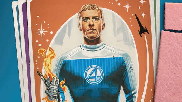 Human Torch from The Fantastic Four: First Steps