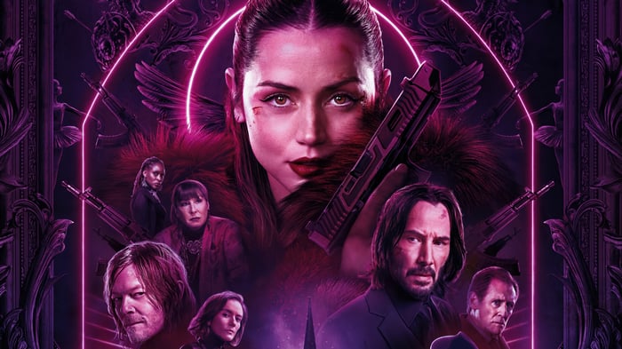 Ana de Armas in John Wick 4K