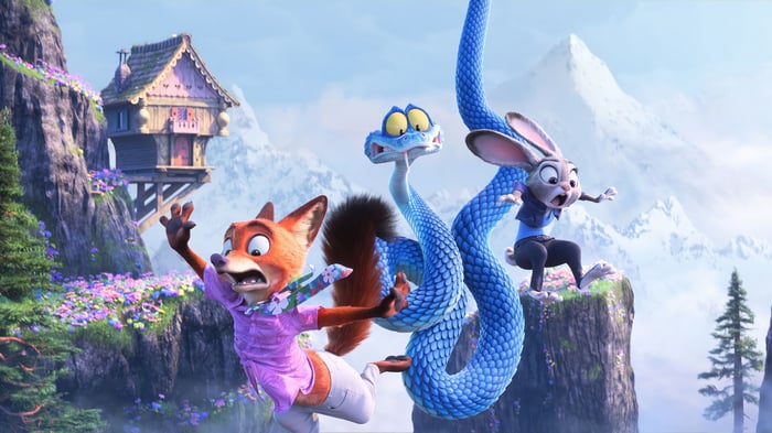 Judy Hopps and Nick Wilde in Zootopia 2 4K