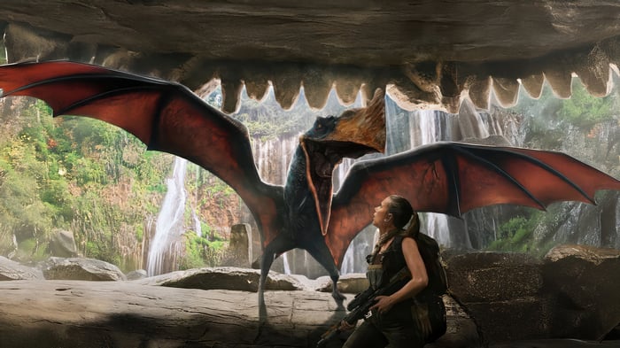Jurassic World Rebirth Pterodactyl Encounter 4K