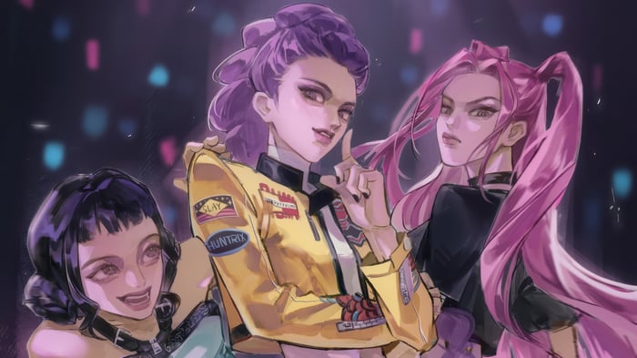 KPop Demon Hunters: Rumi, Mira, and Zoey