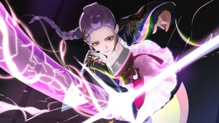Rumi from HUNTR/X in 4K