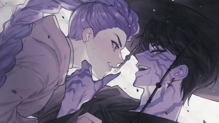 Jinu and Rumi from KPop Demon Hunters 4K