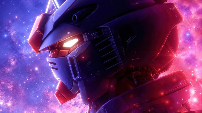 Gundam Robot in Space 4K