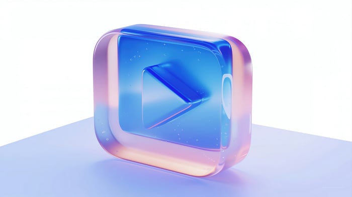 Youtube Play Button 4K Digital Art