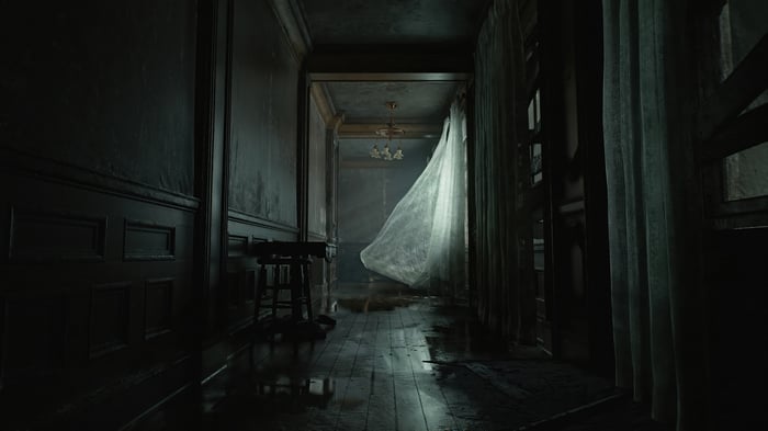 Resident Evil Requiem 4K Hallway