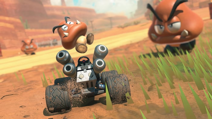 Mario Kart 4K Goomba Kart Race