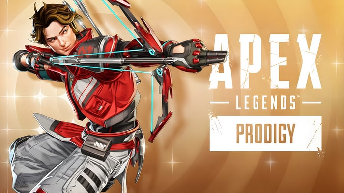 Apex Legends Prodigy Artwork with Character and Bow