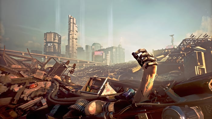 Cyberpunk 2077 Junkyard 4K