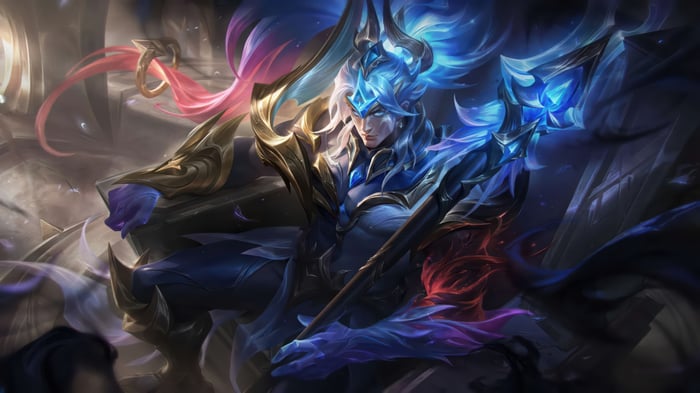 Dawnbringer Xin Zhao Splash Art 4K