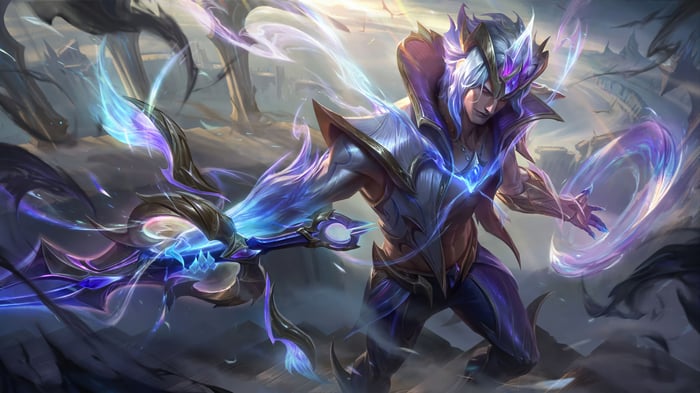 Dawnbringer Viego from League of Legends Splash Art 4K