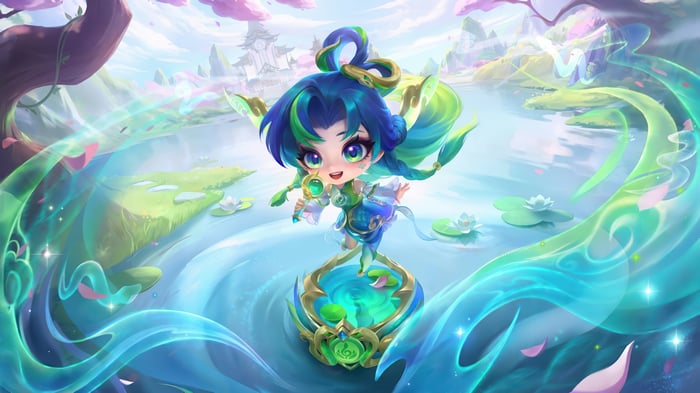 Chibi Seraphine in Teamfight Tactics 4K