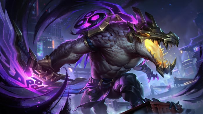 Inkshadow Renekton in League of Legends 4K