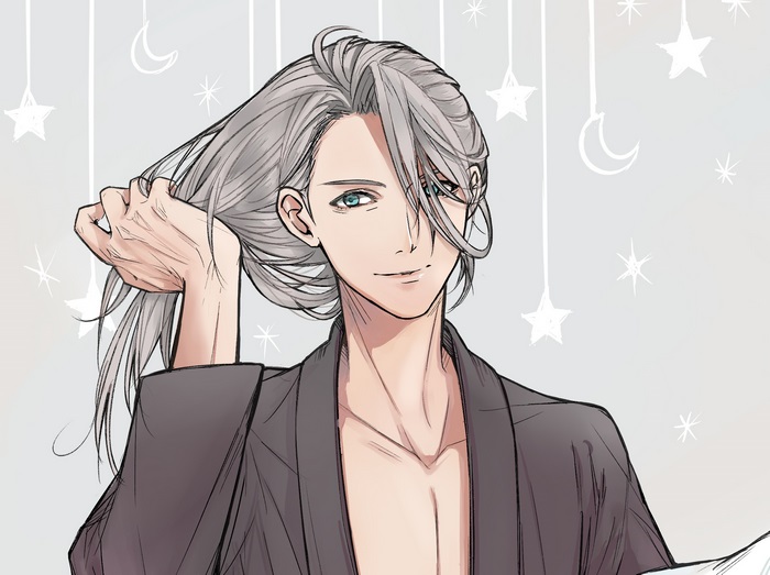 Victor Nikiforov from Yuri!!! On Ice