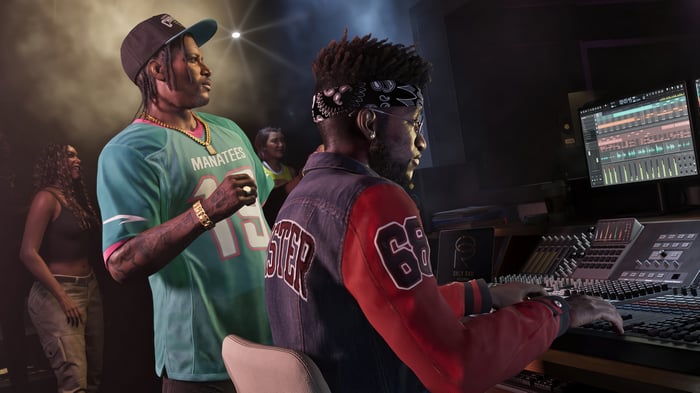 Grand Theft Auto 6 Drequan Priest in Recording Studio