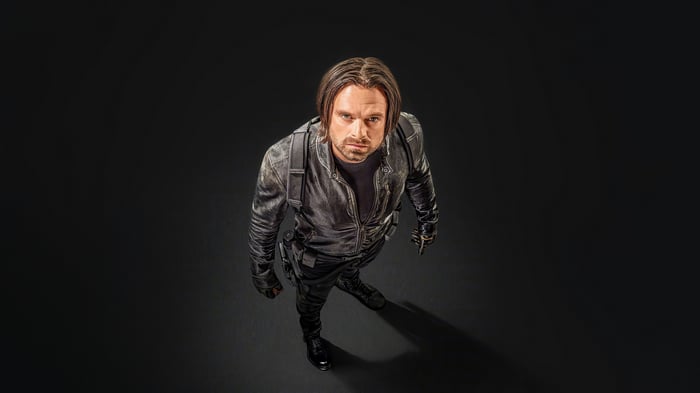 Bucky Barnes Winter Soldier 4K