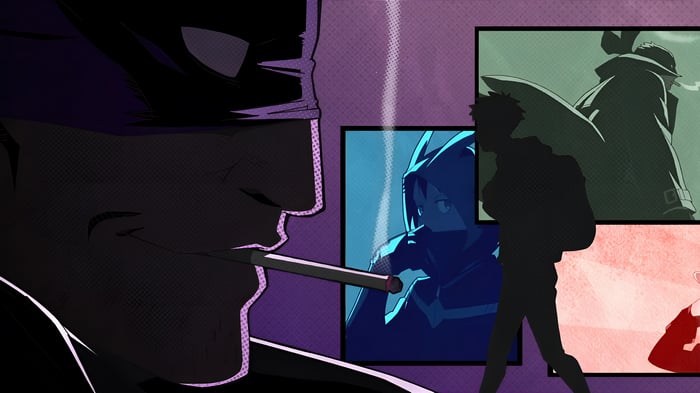 Knuckleduster Smoking in My Hero Academia: Vigilantes 4K