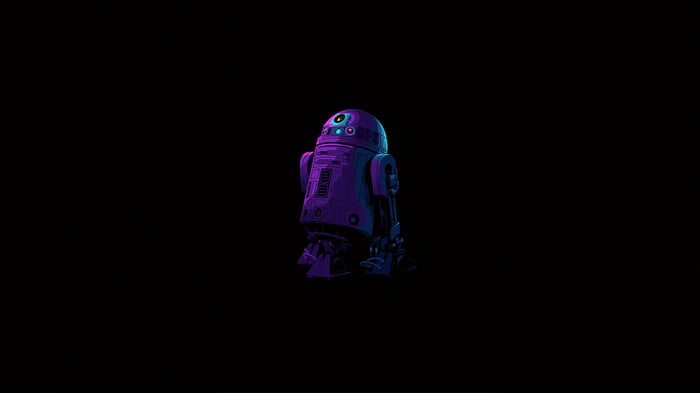 R2-D2 from Star Wars in 4K