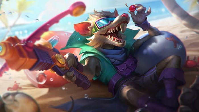 Pool Party Twitch in League of Legends 4K
