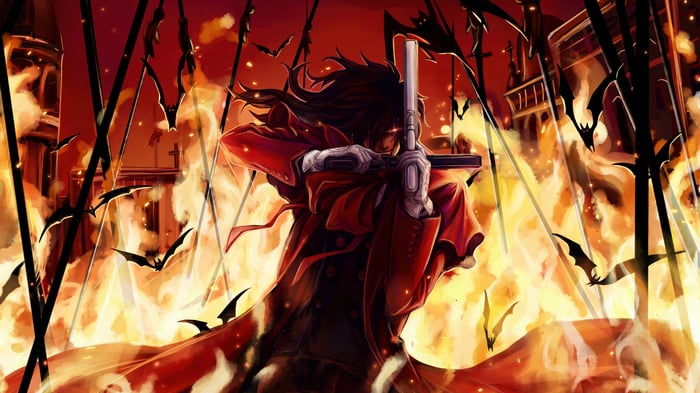 Alucard from Hellsing Ultimate in 4K
