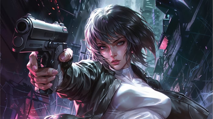 Ghost in the Shell Motoko Kusanagi 4K