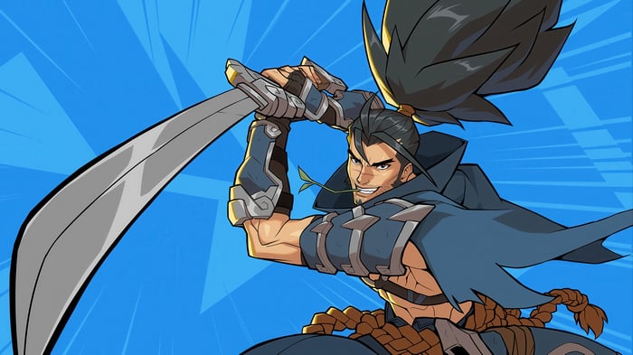Yasuo from League of Legends in 4K