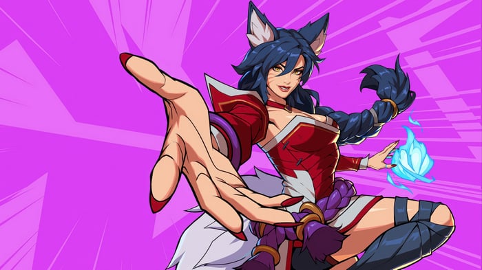 Ahri from League of Legends in 4K