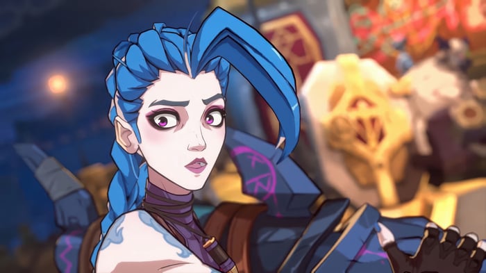 Jinx from League of Legends 4K