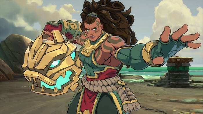 Illaoi from League of Legends in 4K