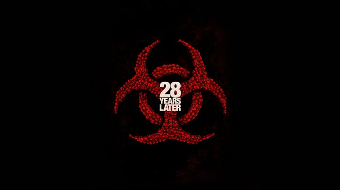 28 Years Later Biohazard Symbol 4K