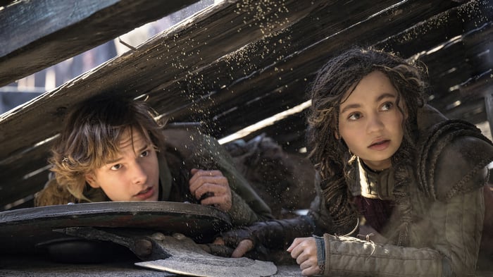 Astrid and Hiccup in 4K