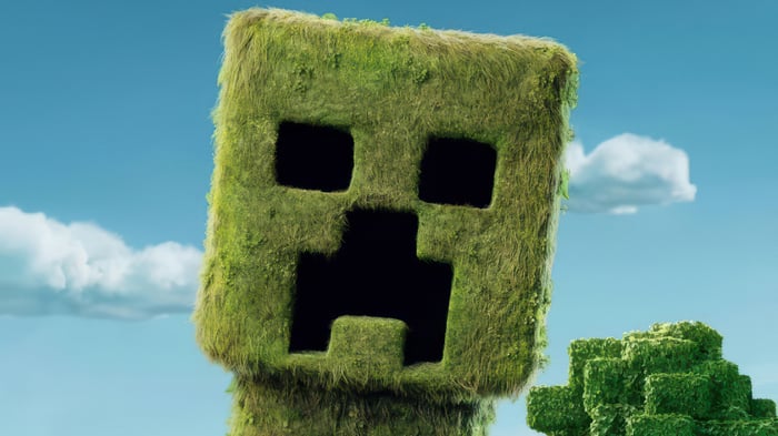 A Minecraft Creeper in 4K