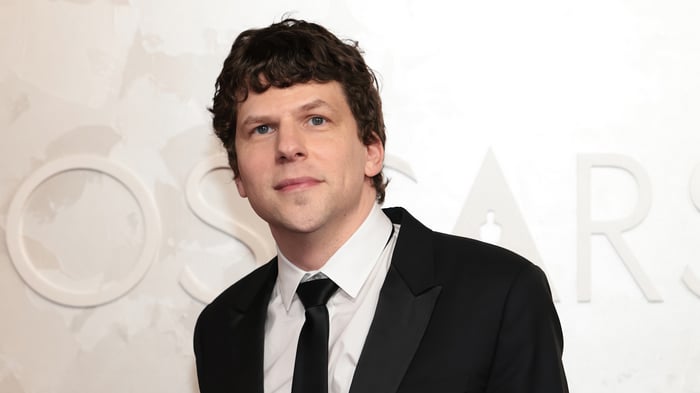 Jesse Eisenberg at the Oscars 4K